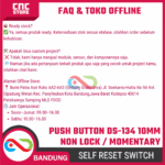 Push Button DS-134 10mm Non Locking / Self Reset / Momentary– Tombol Reset Warna Merah & Hijau untuk Proyek Elektronika dan Arduino - Gambar 7