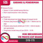 SYB-170 Mini Breadboard / Papan Percobaan Kecil – Small Experiment Board untuk Arduino & DIY Elektronika (Putih, Merah, Hijau, Hitam, Biru, Kuning) - Gambar 7