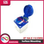 SURFACE MOUNTING 2P 16A E 112 EWIG - Image 2