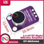 GY-MAX4466 ELECTRET MICROPHONE AMPLIFIER MAX4466 WITH ADJUSTABLE GAIN - Image 3