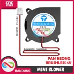 MINI BLOWER FAN KEONG BRUSHLESS 5V COOLING TURBO 4020 40MMx20MM NEW - Image 2