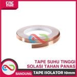 TAPE SUHU TINGGI SOLASI ISOLATOR TAHAN PANAS 10MM UNTUK KOMPONEN, KABEL 3D PRINTER MAKERBOT - Image 4