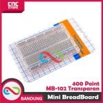 BREADBOARD MINI SOLDERLESS TRANSPARAN 400 400P - Image 5