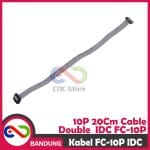KABEL FC-10P JTAG IDC ISP DOUBLE HEAD MALE TO MALE 20CM ABU - Image 5
