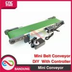 MINI BELT CONVEYOR MINI CONVEYOR DIY SET 10X50CM WITH CONTROLER - Image 4
