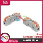 TERMINAL PARALEL 1 LINE KONEKTOR SAMBUNGAN CONNECTOR BLOCK  WAGO SPL-1
