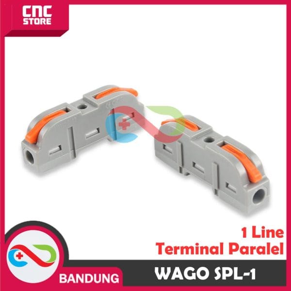TERMINAL PARALEL 1 LINE KONEKTOR SAMBUNGAN CONNECTOR BLOCK  WAGO SPL-1