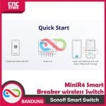 SONOFF SMART SWITCH MINIR4 SMART BREAKER WIRELESS SWITCH SMART HOME - Image 4