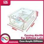 CASE ACRYLIC AKRILIK FOR ESP8288 NODEMCU LOLIN - Image 5
