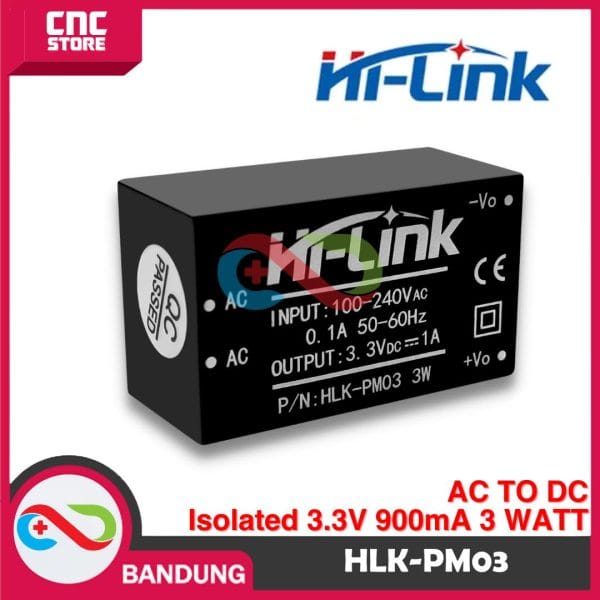 HI-LINK HLK-PM03 AC TO DC ISOLATED 3.3V 900MA 3 WATT