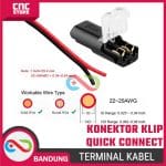 Terminal Kabel Konektor Klip Quick Connect Waterproof untuk Kabel Kawat – Koneksi Cepat dan Aman - Image 3