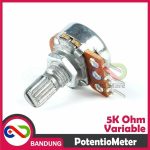 POTENTIOMETER POTENSIOMETER 5 5K 5KOHM LINIER TAPER ROTARY - Image 4