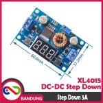 MODULE STEP-DOWN XL4015 ADJUSTABLE DC TO DC BUCK CONVERTER 5A VOLTMETER DISPLAY - Image 2