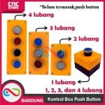 Kontrol Box Push Button Control Box Kotak Tombol Emergency tombol  KONTROL 22mm 1, 2, 3, dan 4 Lubang -2 LUBANG