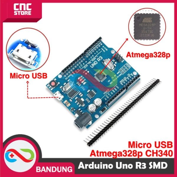 ARDUINO UNO R3 ATMEGA328P SMD CH340 ATMEGA328P MICRO USB