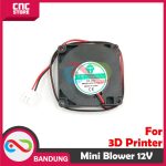 MINI BLOWER FAN 4X4X1CM COOLING TURBO 12V FOR 3D PRINTER - Image 3