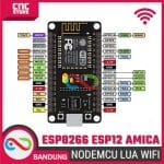 NodeMCU Amica CP2102 ESP8266 ESP12 – WiFi Board dengan 4MB Flash untuk Pengembangan IoT - Image 4
