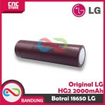 ORIGINAL LG HG2 18650 LIMN 2000mAh BATTERY - Image 2