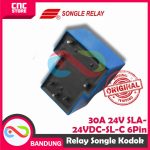 RELAY KODOK 30A 24V SLA-24VDC-SL-C 6PIN 6 PIN - Image 3
