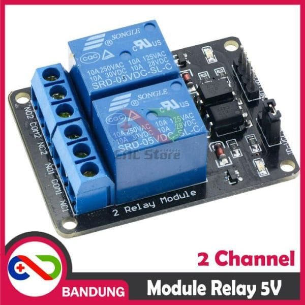 [CNC] RELAY 5V 2 CHANNEL OUTPUT 250VAC 30VDC 10A WITH OPTOCUPLER MODUL
