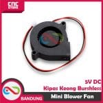 5V MINI BLOWER FAN KIPAS KEONG BRUSHLESS DC ANGIN COOLING TURBO COOLER 2PIN 2P