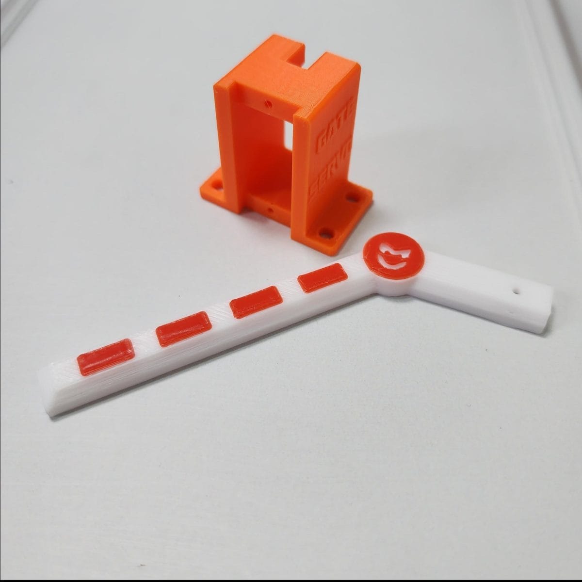 MINIATUR PALANG PARKIR BARIER GATE MICRO SERVO MG90 SG90 9G - Image 9