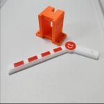 MINIATUR PALANG PARKIR BARIER GATE MICRO SERVO MG90 SG90 9G - Image 9