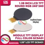 MODUL TFT DISPLAY 1.28 INCH LCD ROUND RGB 240*240 GC9A01 FULL COLOR - Image 3
