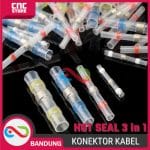 3in1 HOT SEAL WIRE CONNECTOR SAMBUNGAN KABEL WATERPROOF SOLDER HEAT - KUNING - Image 4