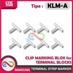 TERMINAL STRIP MARKER KLM-A (JKLM-A) CLIP - Marking BLOX KLM-A Stopper E/FJ1 for terminal blocks - Image 4