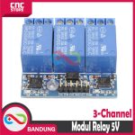 RELAY 5V 3 CHANNEL OUTPUT 250VAC 30VDC 10A WITH OPTOCUPLER MODUL - Image 3