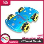 KIT SMART CHASSIS ALUMUNIUM ALLOY CHASIS 4WD RC MOBIL ARDUINO - Image 3