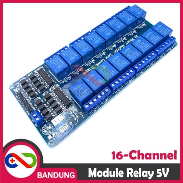 RELAY 5V 16 CHANNEL OUTPUT 250VAC 30VDC 10A WITH OPTOCUPLER MODULE