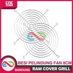 RAM COVER GRILL BESI PELINDUNG TUTUP KIPAS FAN 8CM 8 CM JARING GUARD - Image 5