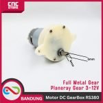 GearBox Motor DC Gear Box High Torque DC Motor RS380 380 With Planeray Gear Dinamo DC Motor - Image 2