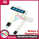 MEMBRANE KEYPAD 1X4 BUTTON 4 ARDUINO