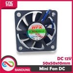 MINI FAN DC BRUSHLESS 12V 5x5x1CM KIPAS PENDINGIN 5CM FAN 5 CM
