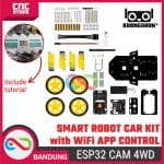 ESP32 CAM 4WD Smart Robot Car Kit WiFi APP Control – Kuongshun - Image 2