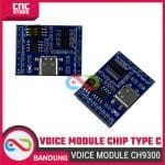 Modul Suara CH9300-TF Voice Module Chip Plug-in Type C – Untuk Koneksi Audio dan Proyek DIY - Image 4