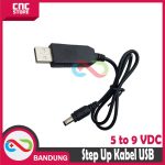 STEP UP KABEL USB 5V TO 12V JACK DC 5.5x2.1MM FOR ROUTER WiFi - Image 3