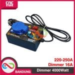 DIMMER 4000W AC PENGATUR KECEPATAN GERINDA SELEPAN LAMPU BOR PEMANAS MC4K16A 4000 WATT - Image 5