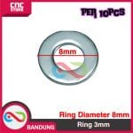10PCS MUR 3MM HEX NUT 3MM FOR SPACER JP3 M3 HEX NUTE BAUD 3MM - Image 9