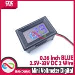 DIGITAL TUBE 0.36 INCH LED DIGITAL VOLTMETER DC4 5V-30V - Image 3
