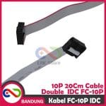 KABEL FC-10P JTAG IDC ISP DOUBLE HEAD MALE TO MALE 20CM ABU - Image 4