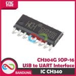 IC CH340 SMD CH340G USB SERIAL TTL UART RS232 CHIP CH 340 SOP16 - Image 3