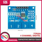 TTP226 8 CHANNEL DIGITAL CAPACITIVE SWITCH TOUCH SENSOR FOR ARDUINO - Image 6