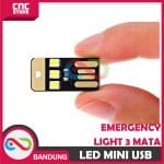 LED MINI USB LAMPU MALAM KEYBOARD LAPTOP SENTER EMERGENCY LIGHT 3 MATA - Image 2