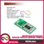 RCWL0516 MICROWAVE RADAR SENSOR SWITCH SENSOR TUBUH - Image 5