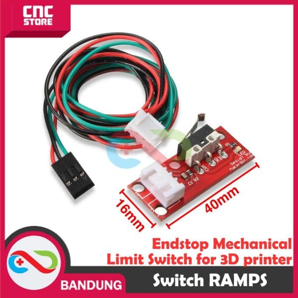 Endstop Mechanical Limit Switch RAMPS 1.4 for 3D printer & Arduino