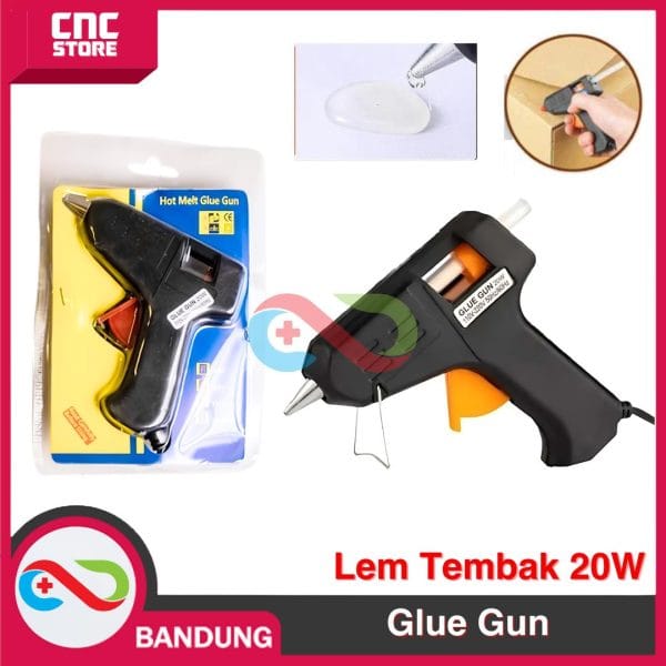 GLUE GUN ALAT LEM TEMBAK 20W WATT BAKAR KECIL
